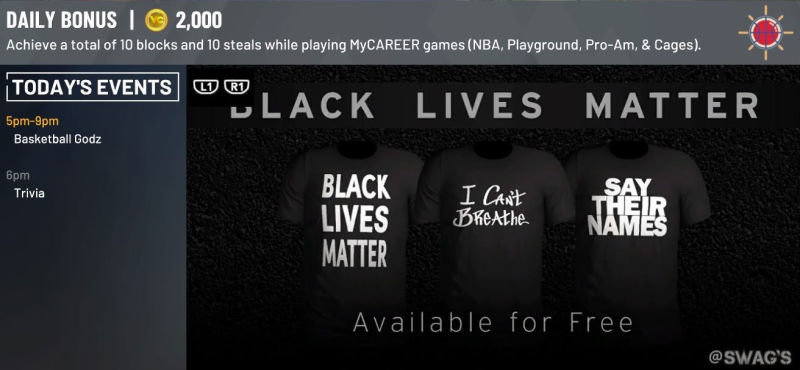 black lives matter t-shirt