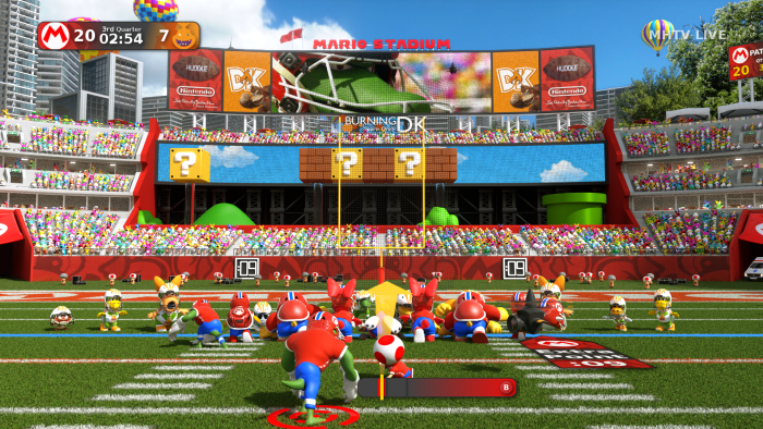 Mario American Football