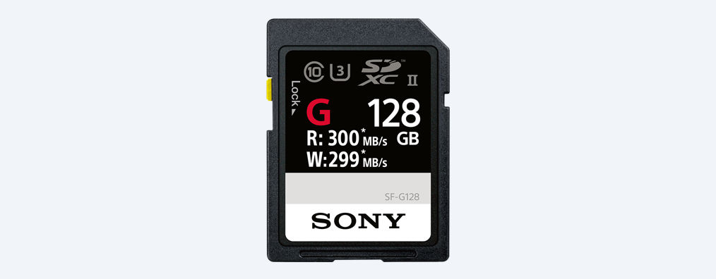 SF-G UHS-II SD card