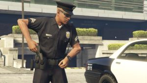 Grand Theft Auto V cops