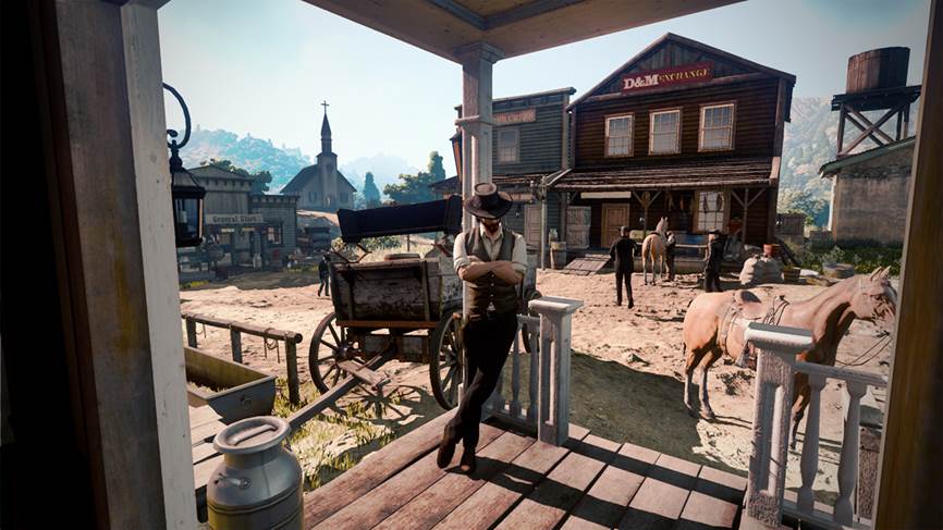 red dead redemption fake screenshot