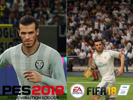 PES 2018 VS FIFA 18