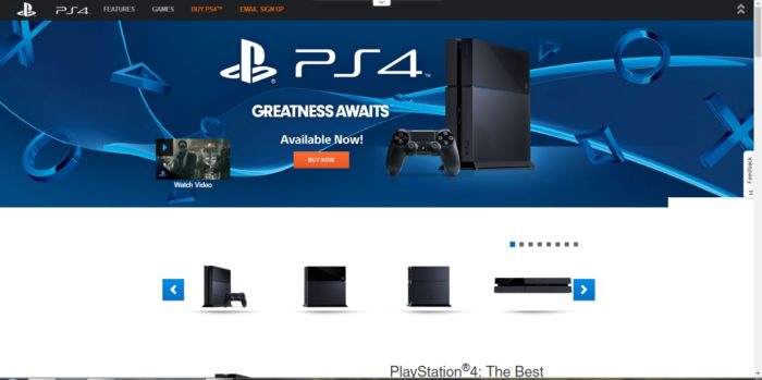 ps4 site