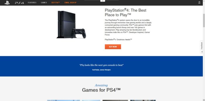 ps4 site