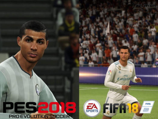 PES 2018 VS FIFA 18