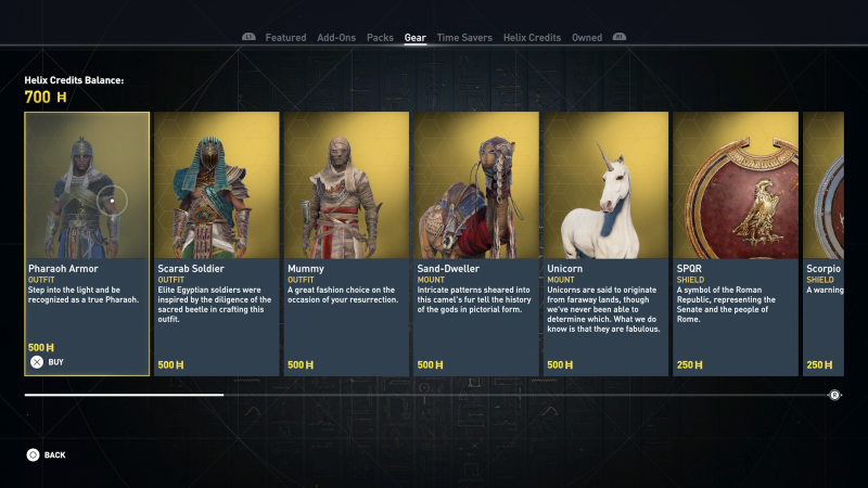 assassins creed origins microtransactions