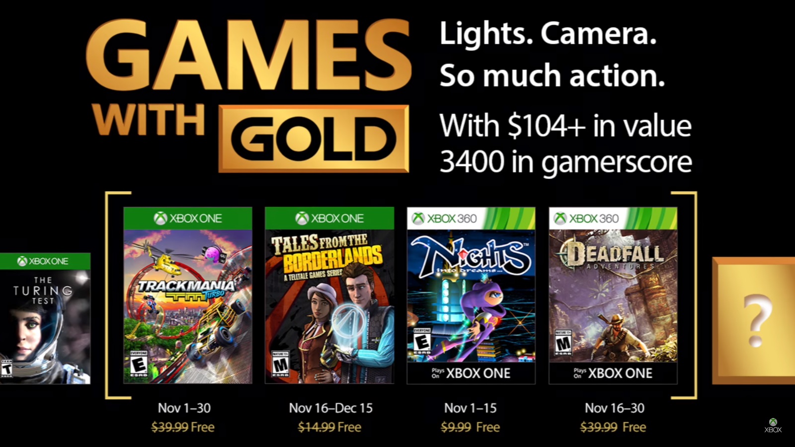 games with gold november