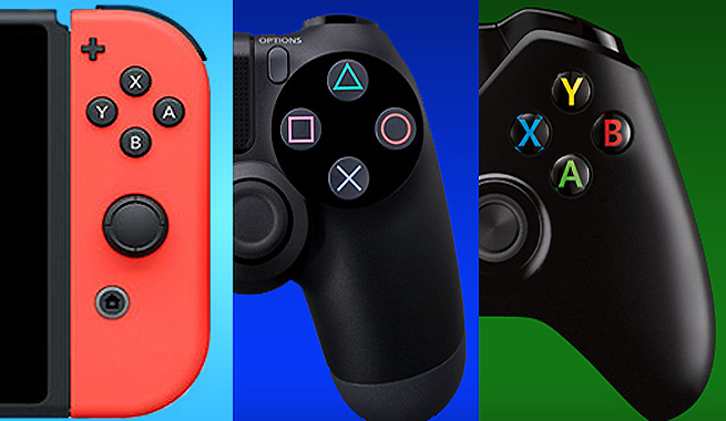 Switch vs PS4 vs Xbox One