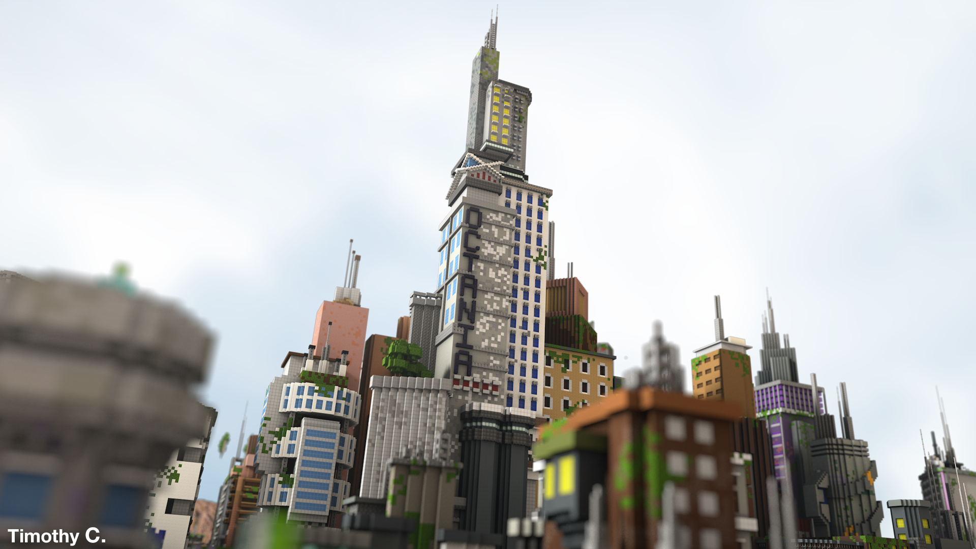 OCTOVON MINECRAFT CITY 