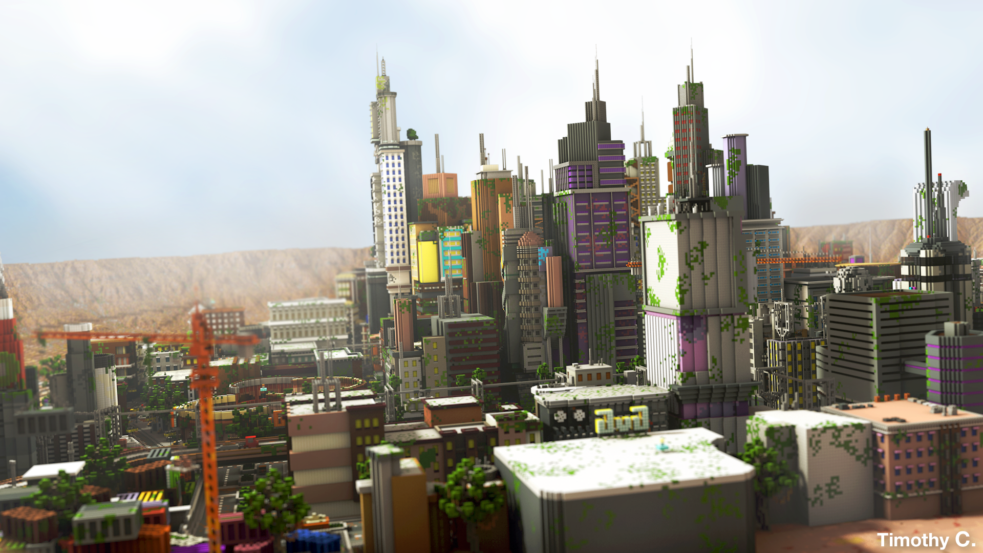 OCTOVON MINECRAFT CITY 