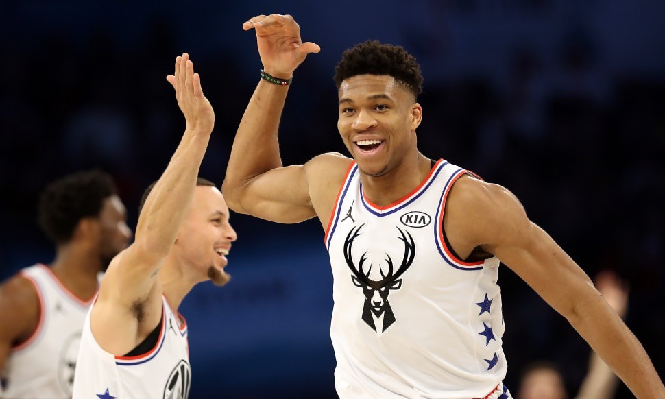 giannis antetokounmpo steph curry
