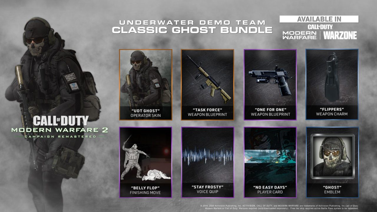 modern warfare 2 campaign remastered bonus