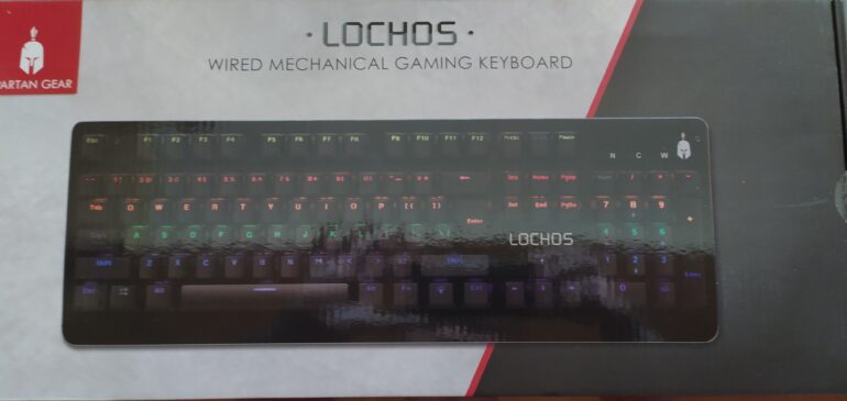 Spartan Gear Lochos Wired Mechanical Keyboard