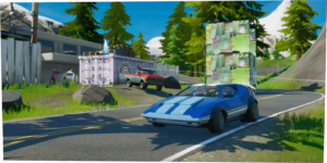 fortnite police cars