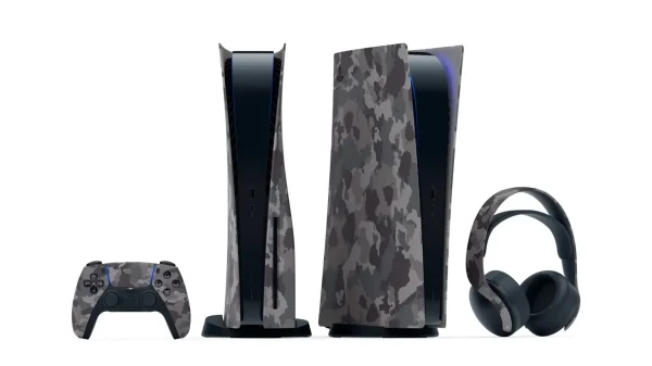 Η Sony αποκάλυψε τη συλλογή αξεσουάρ PS5 Grey Camouflage