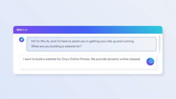 Το Wix θα σας επιτρέψει να δημιουργήσετε ένα site χρησιμοποιώντας μόνο AI