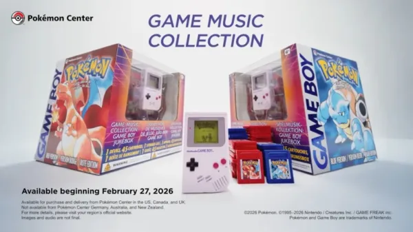 Η The Pokémon Company θα κυκλοφορήσει μια συσκευή μουσικής στο σχήμα του Game Boy 2 Η The Pokémon Company θα κυκλοφορήσει μια συσκευή μουσικής στο σχήμα του Game Boy