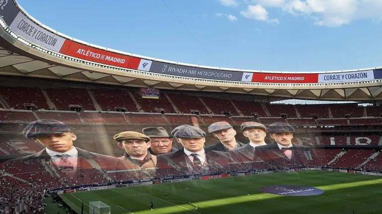 Οι παίκτες της Ατλέτικο Μαδρίτης συνεργάζονται με τους Peaky Blinders για να προωθήσουν τη νέα ταινία του Netflix