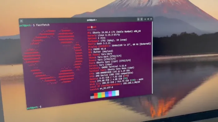 Modder μετέτρεψε το PS5 του σε Linux PC