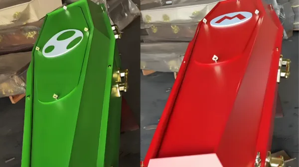 Βραζιλιάνικη εταιρεία κηδειών παρουσιάζει φέρετρα εμπνευσμένα από τους ήρωες του Super Mario