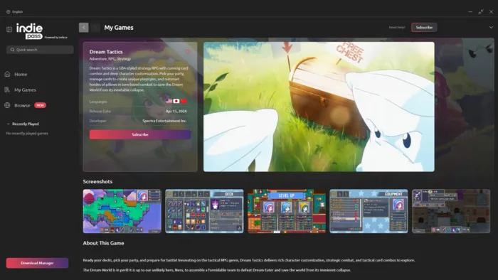 Το Indie Pass είναι μια νέα συνδρομητική υπηρεσία μόνο για indie παιχνίδια