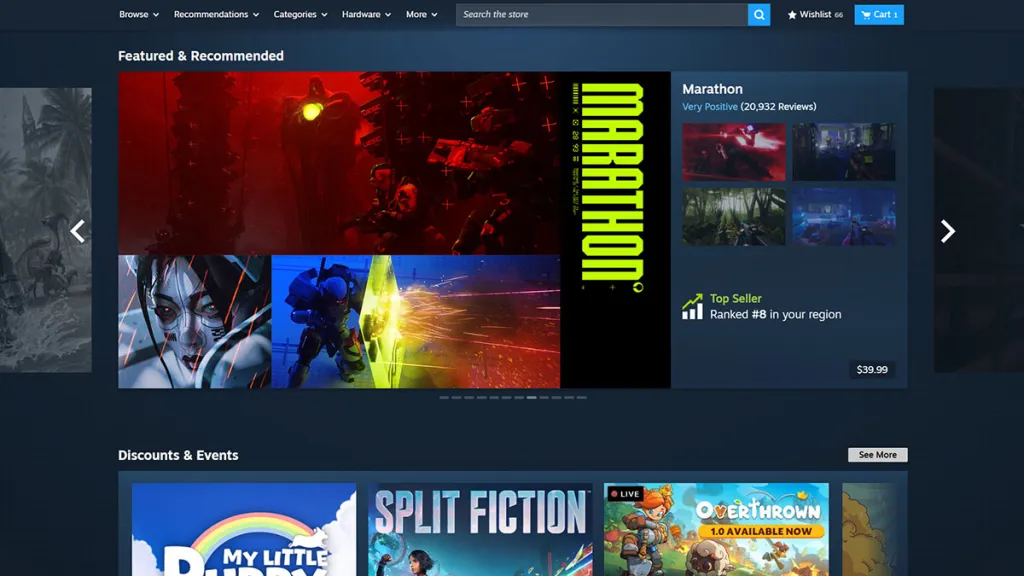 Steam: Η Valve δοκιμάζει νέο σχεδιασμό με καλύτερη αναζήτηση παιχνιδιών
