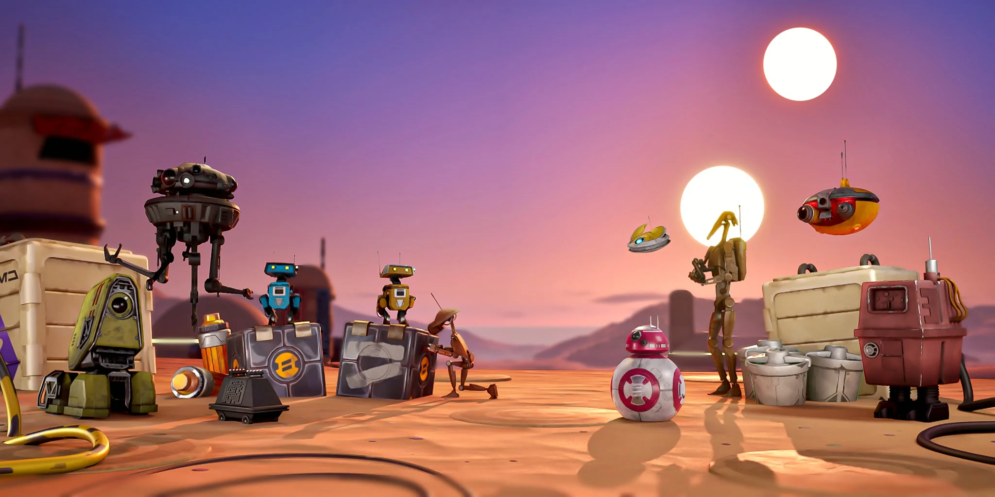 Όλα τα Rebirth requirements του Fortnite Star Wars Droid Tycoon