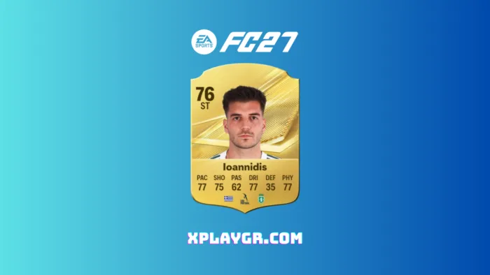 Οι δέκα καλύτεροι Έλληνες παίκτες στο EA Sports FC 27