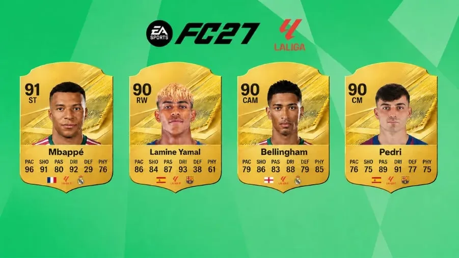 Οι κορυφαίοι παίκτες της La Liga στο EA Sports FC 27