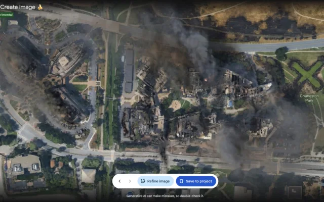 Η Google απέσυρε το νέο AI εργαλείο του Google Earth μετά τη δημιουργία ψεύτικων εικόνων καταστροφών 2 Η Google απέσυρε το νέο AI εργαλείο του Google Earth μετά τη δημιουργία ψεύτικων εικόνων καταστροφών