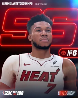 Οι 10 καλύτεροι παίκτες του NBA 2K27 - Στο Νο. 6 ο Γιάννης Αντετοκούνμπο