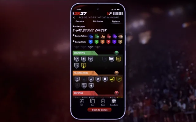 NBA 2K HQ: Το επίσημο companion app του NBA 2K27 προσφέρει την δυνατότητα δημιουργίας builds μέσα από το κινητό σας