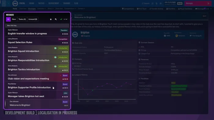 Το Football Manager 27 μειώνει τα clicks και φέρνει πιο καθαρό, προσαρμόσιμο UI 6 Το Football Manager 27 μειώνει τα clicks και φέρνει πιο καθαρό, προσαρμόσιμο UI