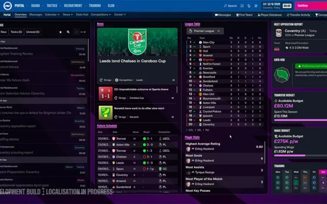 Το Football Manager 27 μειώνει τα clicks και φέρνει πιο καθαρό, προσαρμόσιμο UI 4 Το Football Manager 27 μειώνει τα clicks και φέρνει πιο καθαρό, προσαρμόσιμο UI