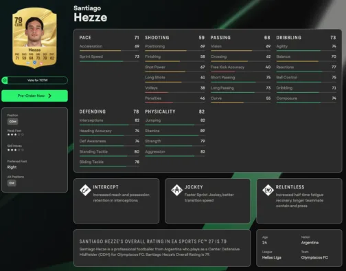 Οι κορυφαίοι παίκτες του Ολυμπιακού στο EA Sports FC 27
