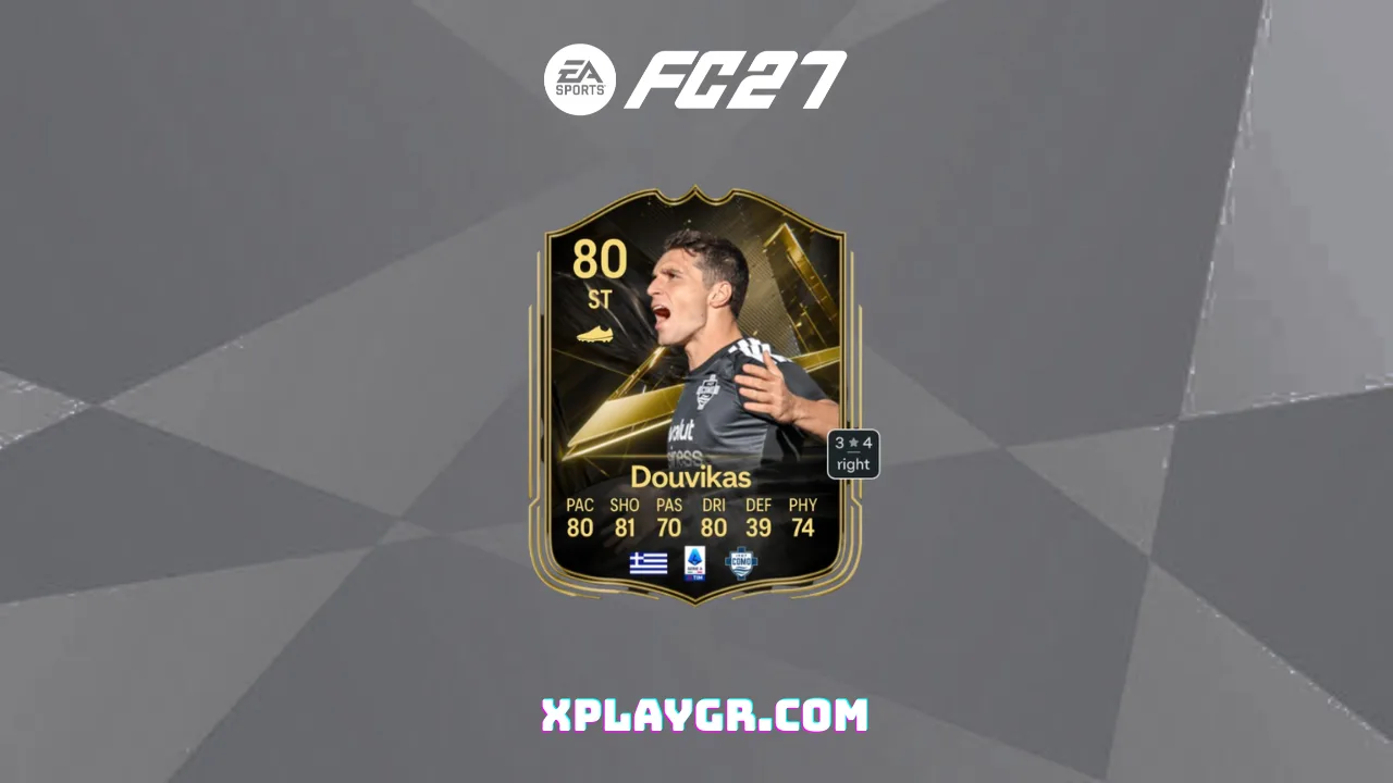 Ο Τάσος Δουβίκας απέκτησε νέα κάρτα στην TOTW 7 του EA FC 27 1 Ο Τάσος Δουβίκας απέκτησε νέα κάρτα στην TOTW 7 του EA FC 27