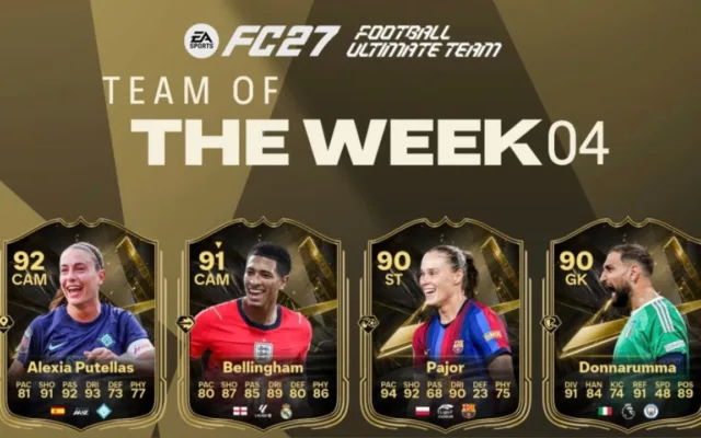EA FC 27 TOTW 4: Οι καλύτερες κάρτες αυτής της εβδομάδας