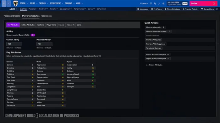 Το Football Manager 27 ανανεώνει τη 2D Match Engine και τον In-Game Editor με δεκάδες αλλαγές