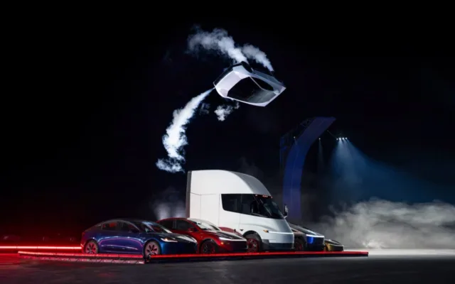 Το Roadster της Tesla φέρνει το Rocket League στην πραγματική ζωή και κερδίζει το ίντερνετ 5 Το Roadster της Tesla φέρνει το Rocket League στην πραγματική ζωή και κερδίζει το ίντερνετ