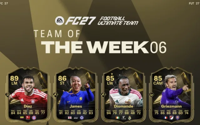 Η Lauren James κλέβει την παράσταση στη TOTW 6 του EA FC 27 2 Η Lauren James κλέβει την παράσταση στη TOTW 6 του EA FC 27