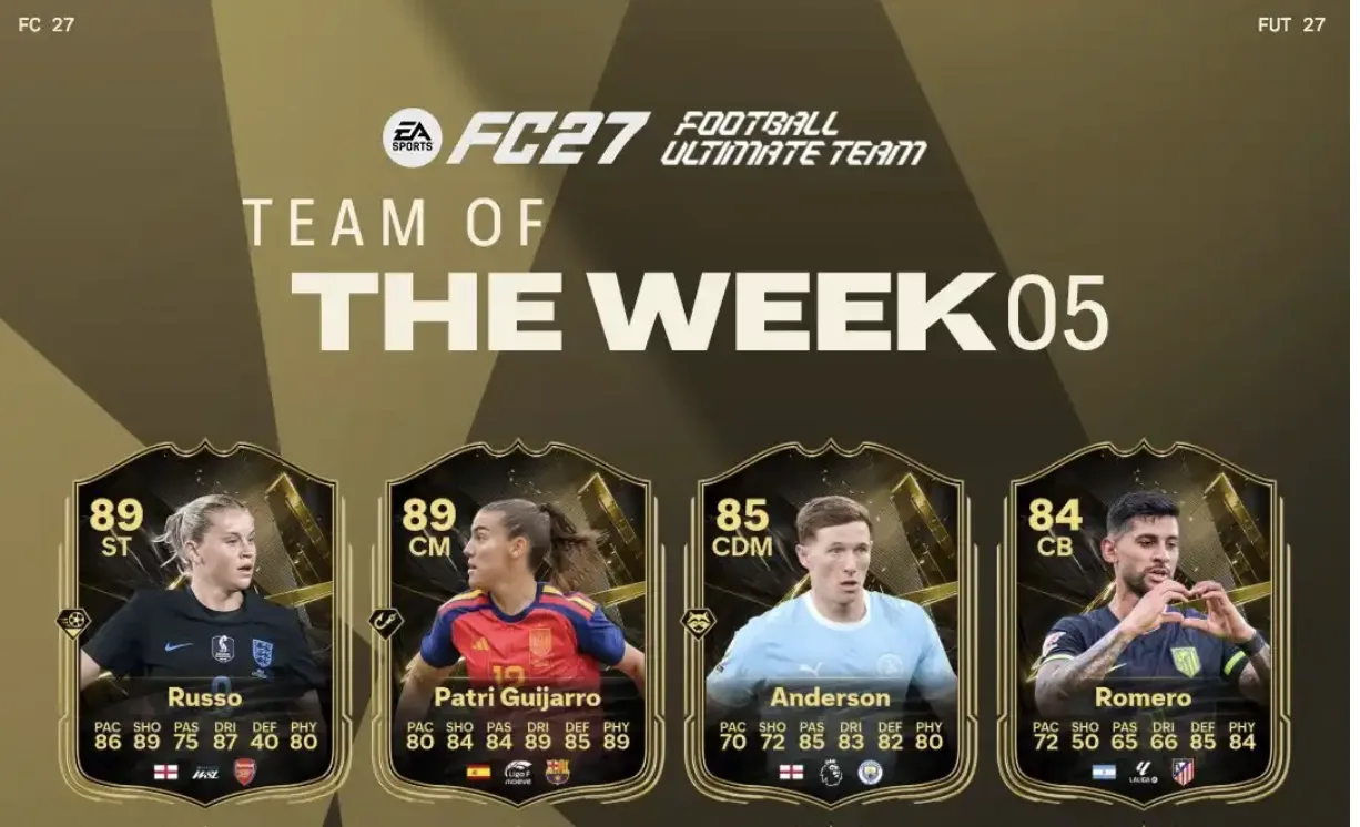Η TOTW 5 του EA FC 27 έχει μία κορυφαία κάρτα και αρκετές παγίδες 1 Η TOTW 5 του EA FC 27 έχει μία κορυφαία κάρτα και αρκετές παγίδες