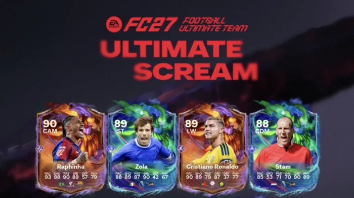 Οι Ronaldo και Raphinha κλέβουν την παράσταση στην Ultimate Scream Team 1 του EA FC 27